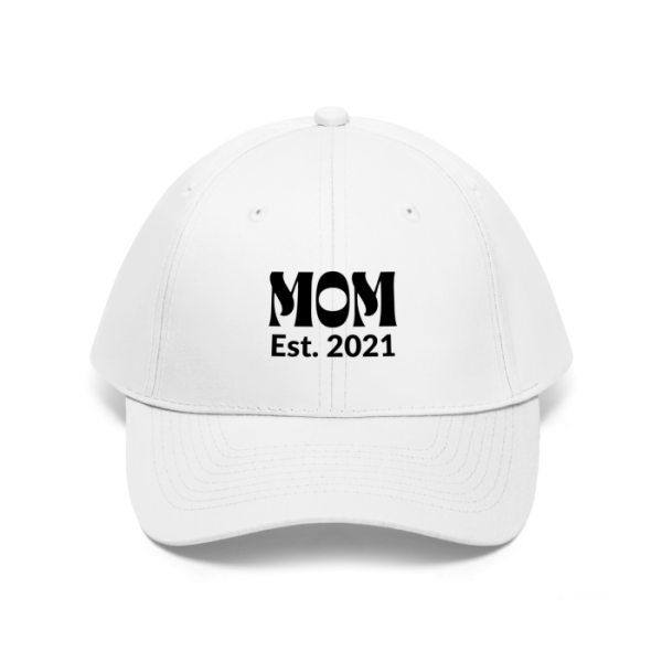 Mom Dad Established Year Embroidered Cap Custom Hat