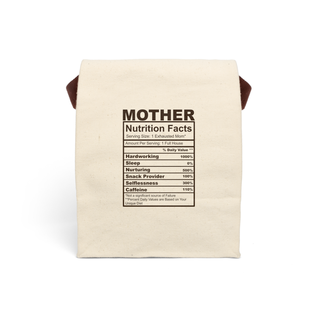 Canvas Lunch Bag Mother Nutrition Facts