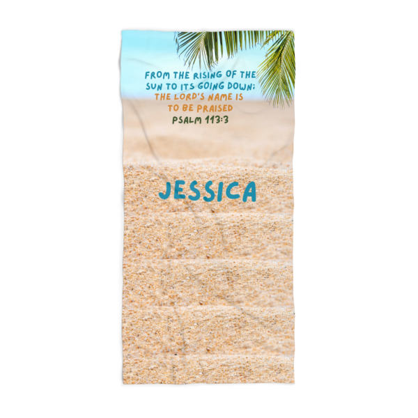 Custom Beach Towel