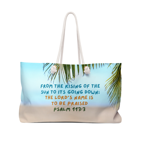 Bible Verses Beach Bag