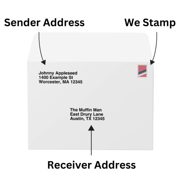 Send For Me Card Envelop