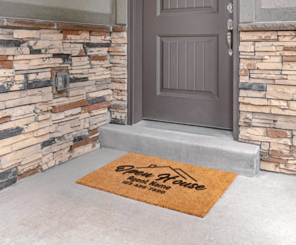 Custom doormat