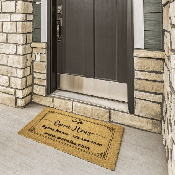 Open house doormat