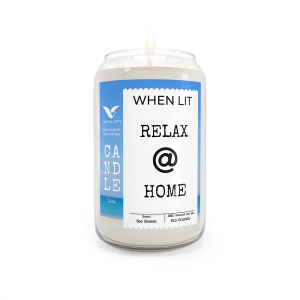 Housewarming candle