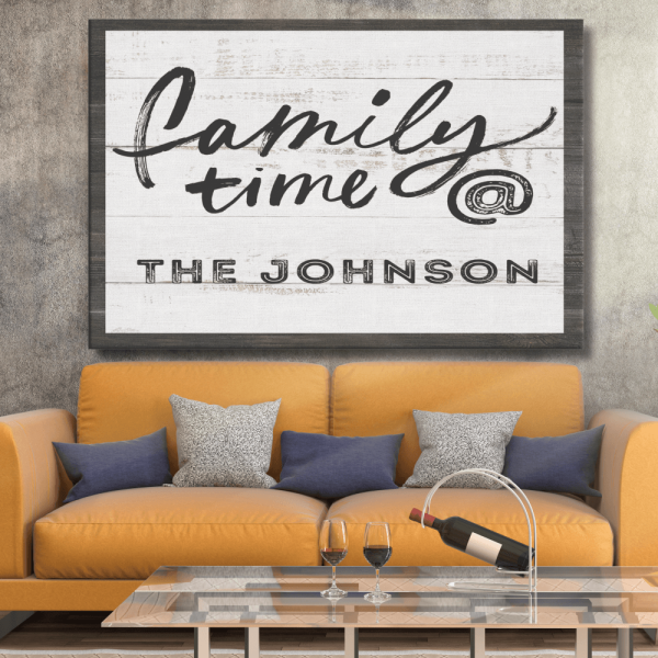 Custom family wall art