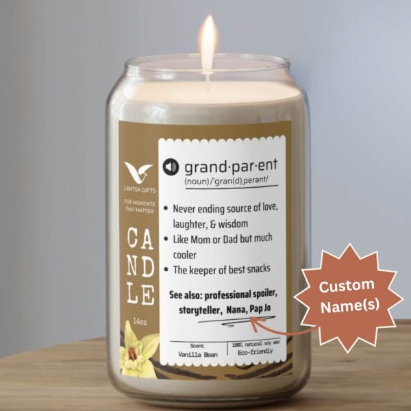 Grandparent Custom Candle