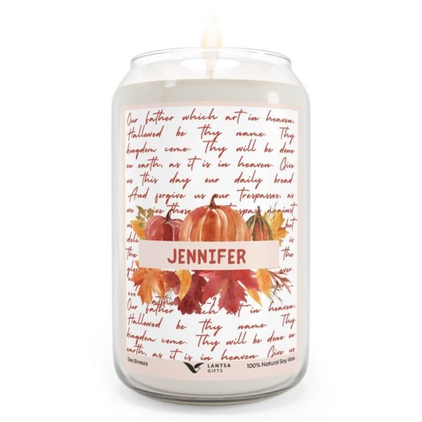 Fall Custom Candle