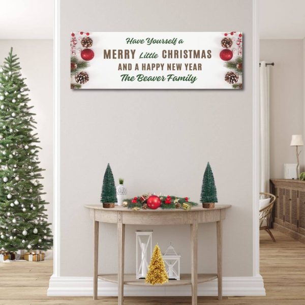 Custom Christmas Wall Art