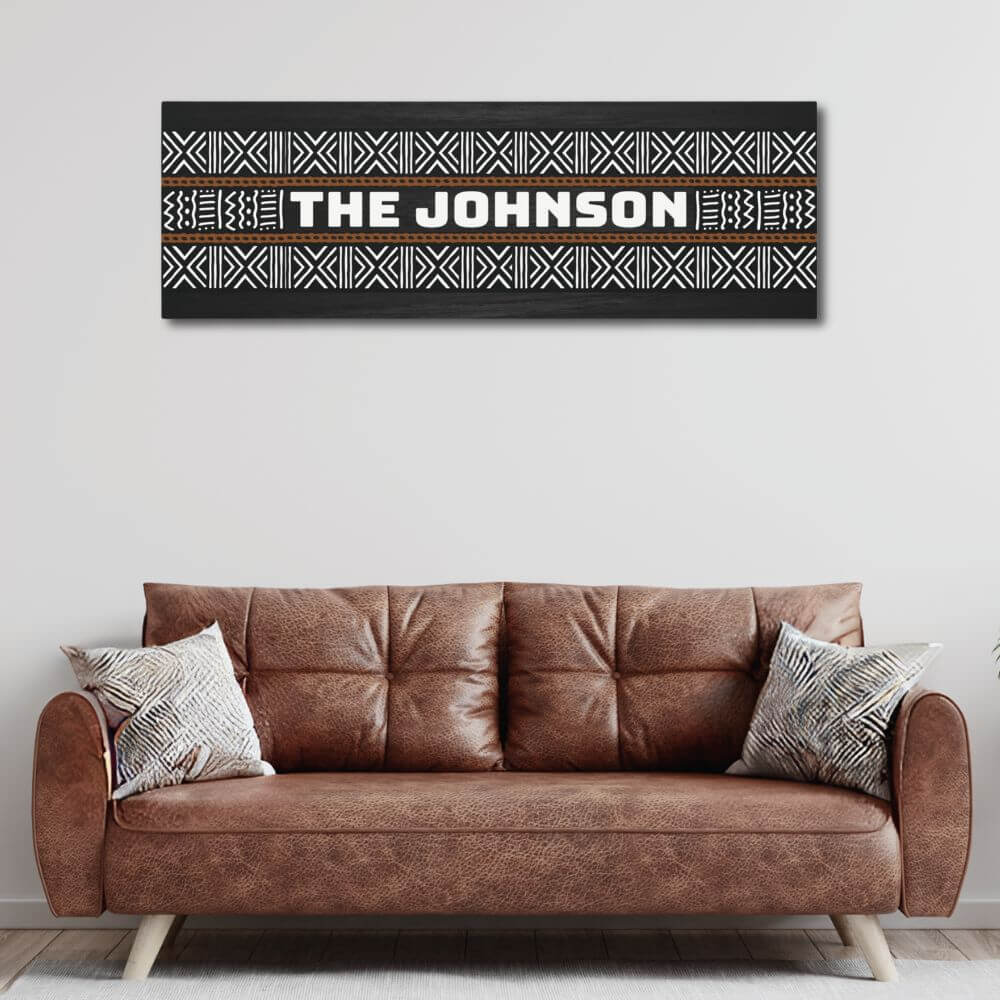 African Pattern Wall Decor