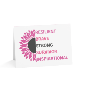 Greeting card to a breast cancer survivor