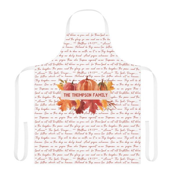 Custom fall apron