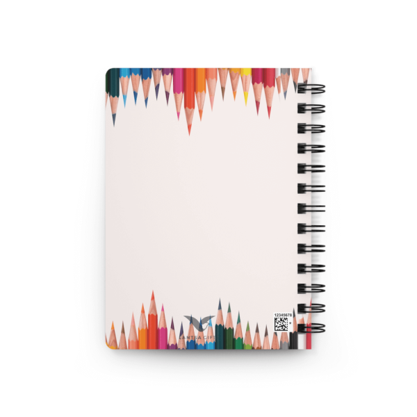 Crayon themed notebook