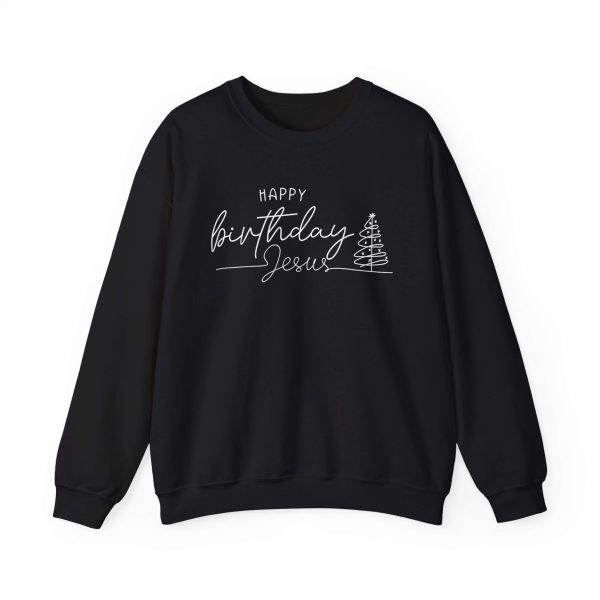 Happy Birthday Jesus Holiday Sweatshirt