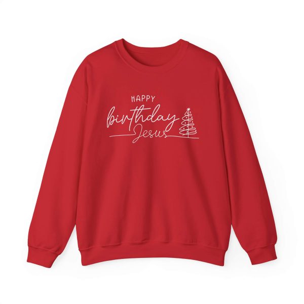 Happy Birthday Jesus Holiday Sweatshirt