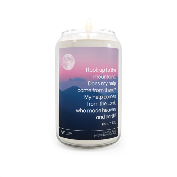 Psalm 121 Candle