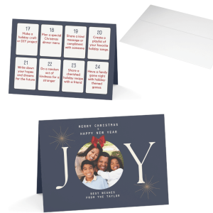 Unique holiday greeting cards