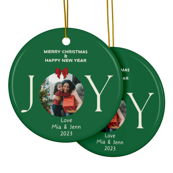 Custom Photo Ornament