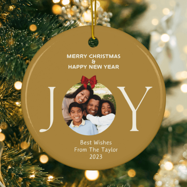 JOY Holiday ornament