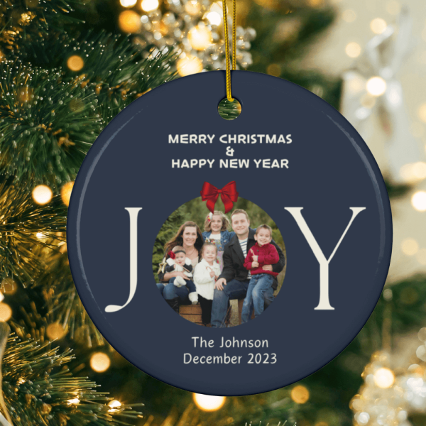 Custom Photo Ornament