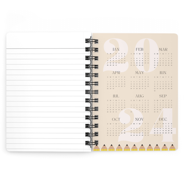 Calendar notebook