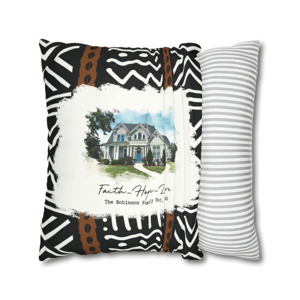 African pattern pillow