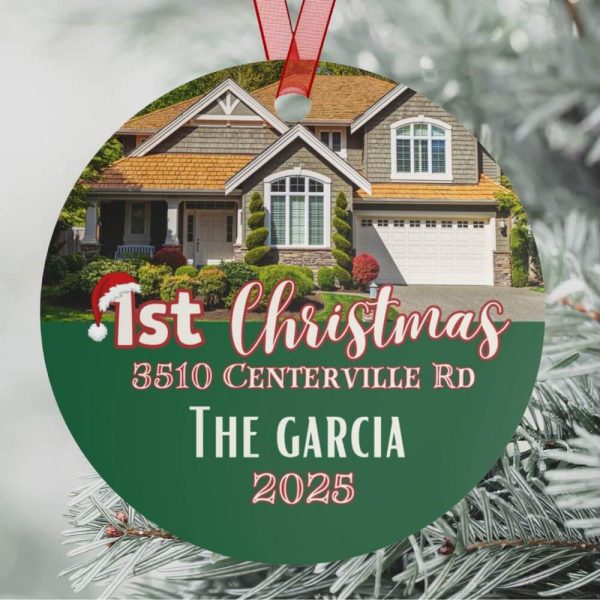 Housewarming Christmas Ornament Gift