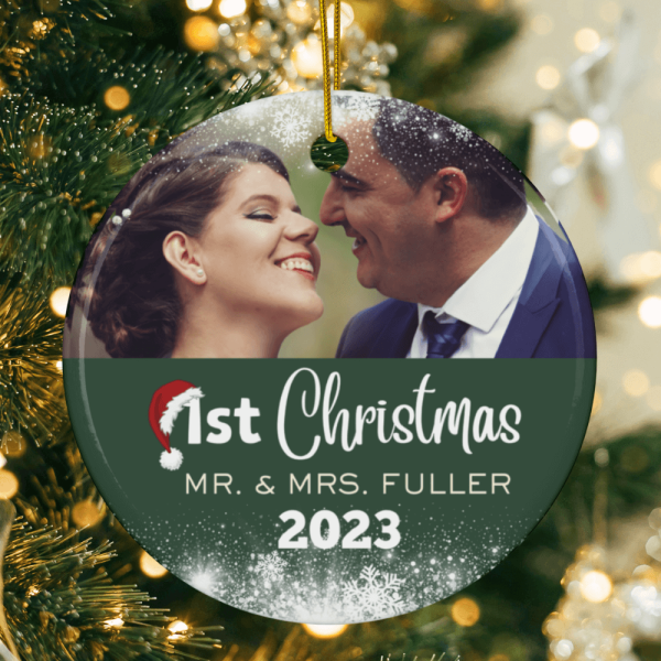 Couple's First Christmas Ornament