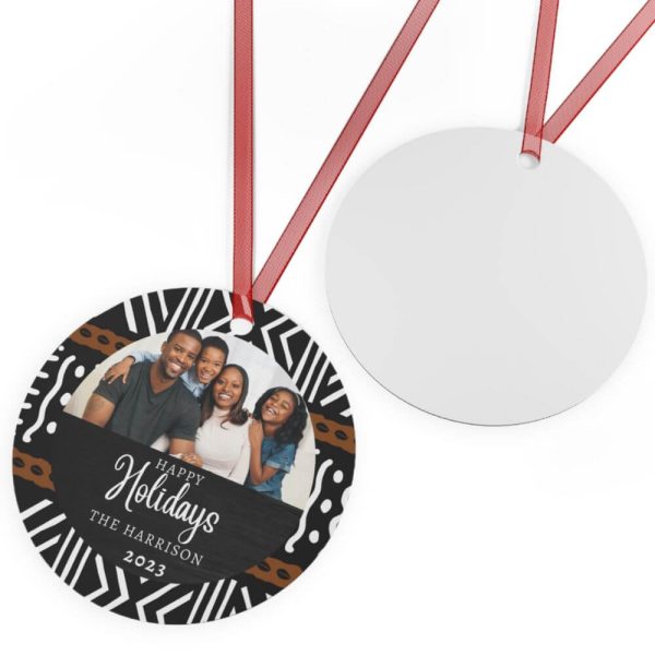 African Pattern Custom Ornament