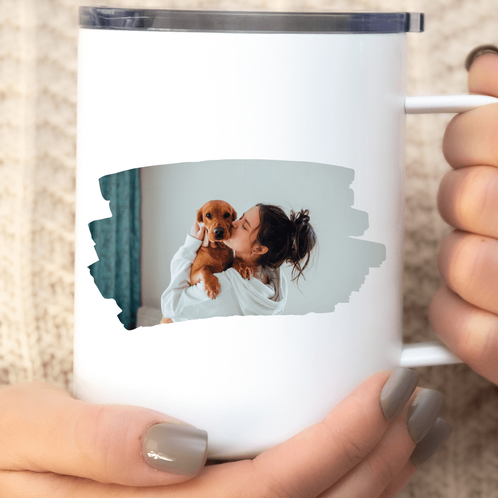 Custom pet lovers mug