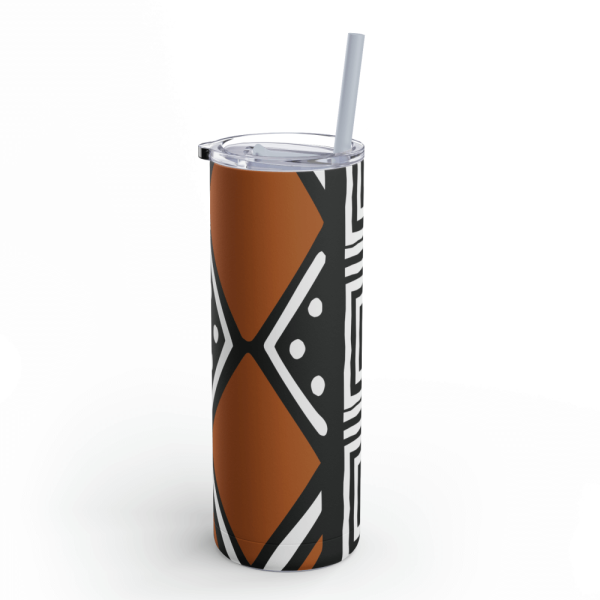 African mudcloth tumbler