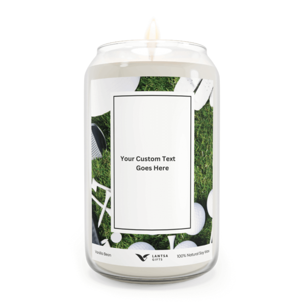 Golf lovers candle