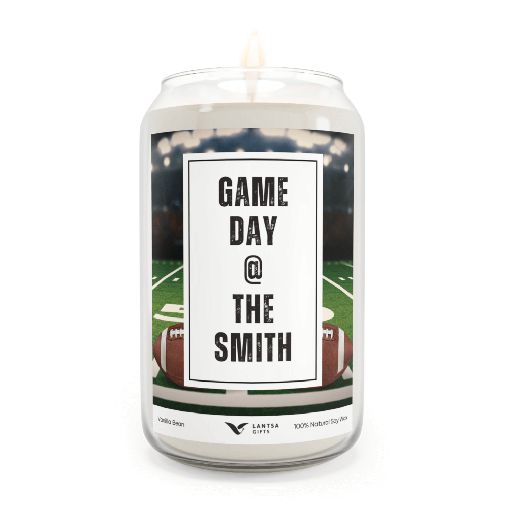 Super Bowl Game candle