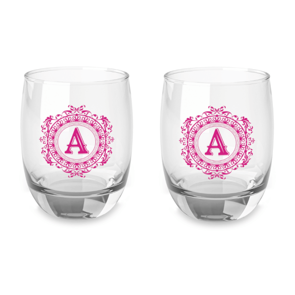 Lavish Last Name Personalized Unbreakable Whiskey Glasses