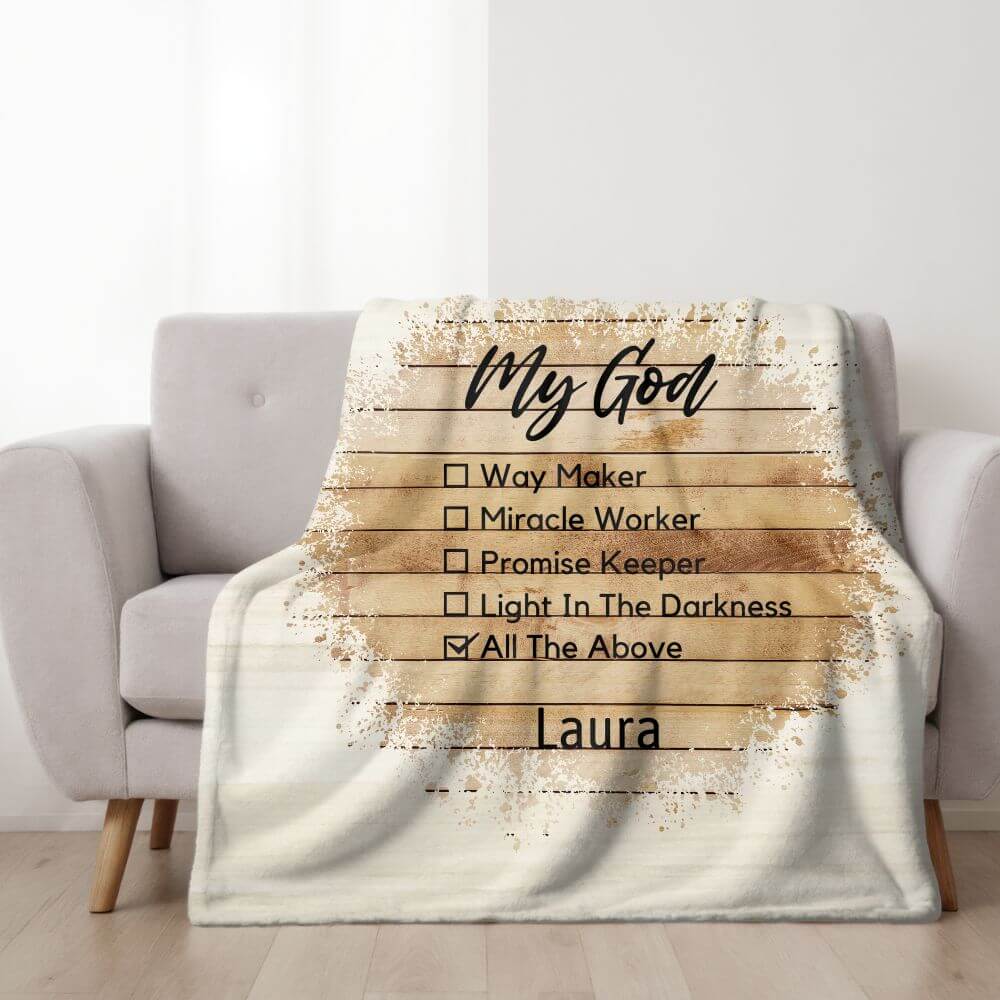 Faith-based blanket