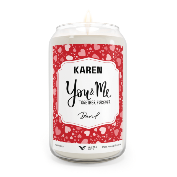 Valentine's Day Candle