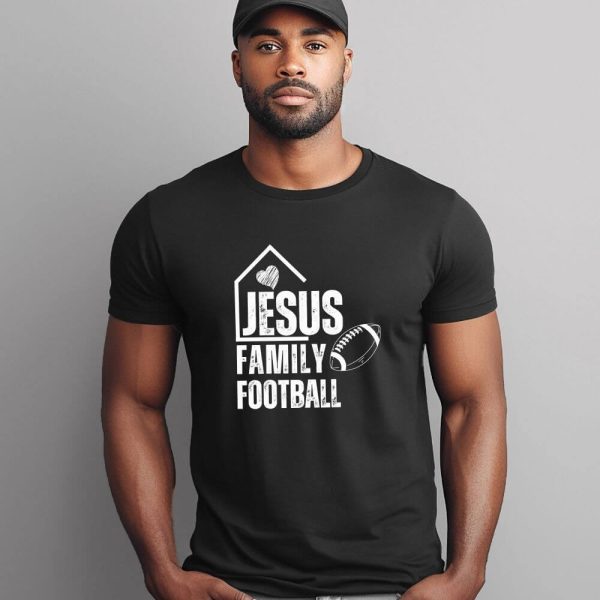 Football season faith-based t-shirt