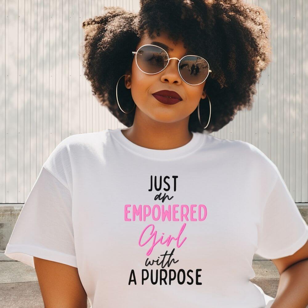 Empowered women's t-shirt