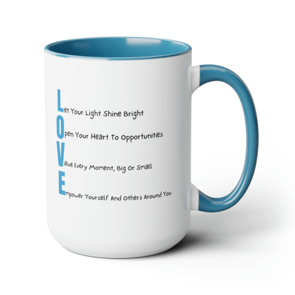 Inspiring love mug