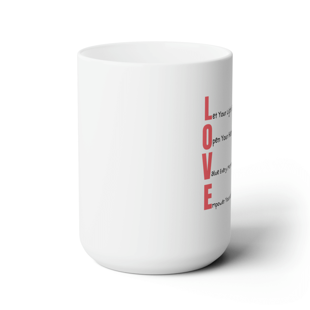 Inspiring love mug