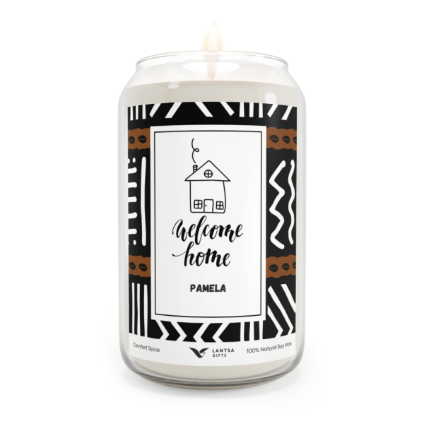 Housewarming candle