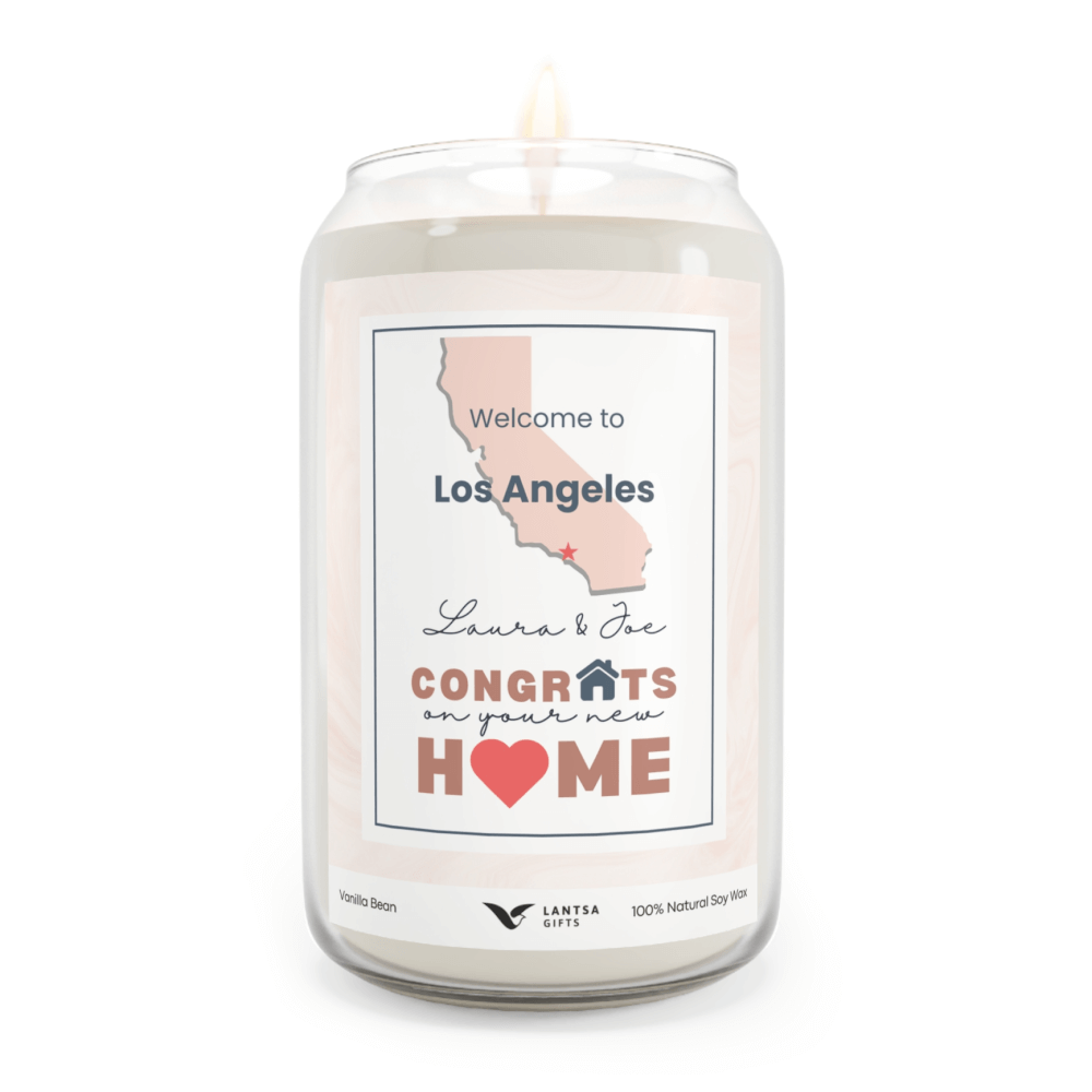 Welcome to LA custom candle