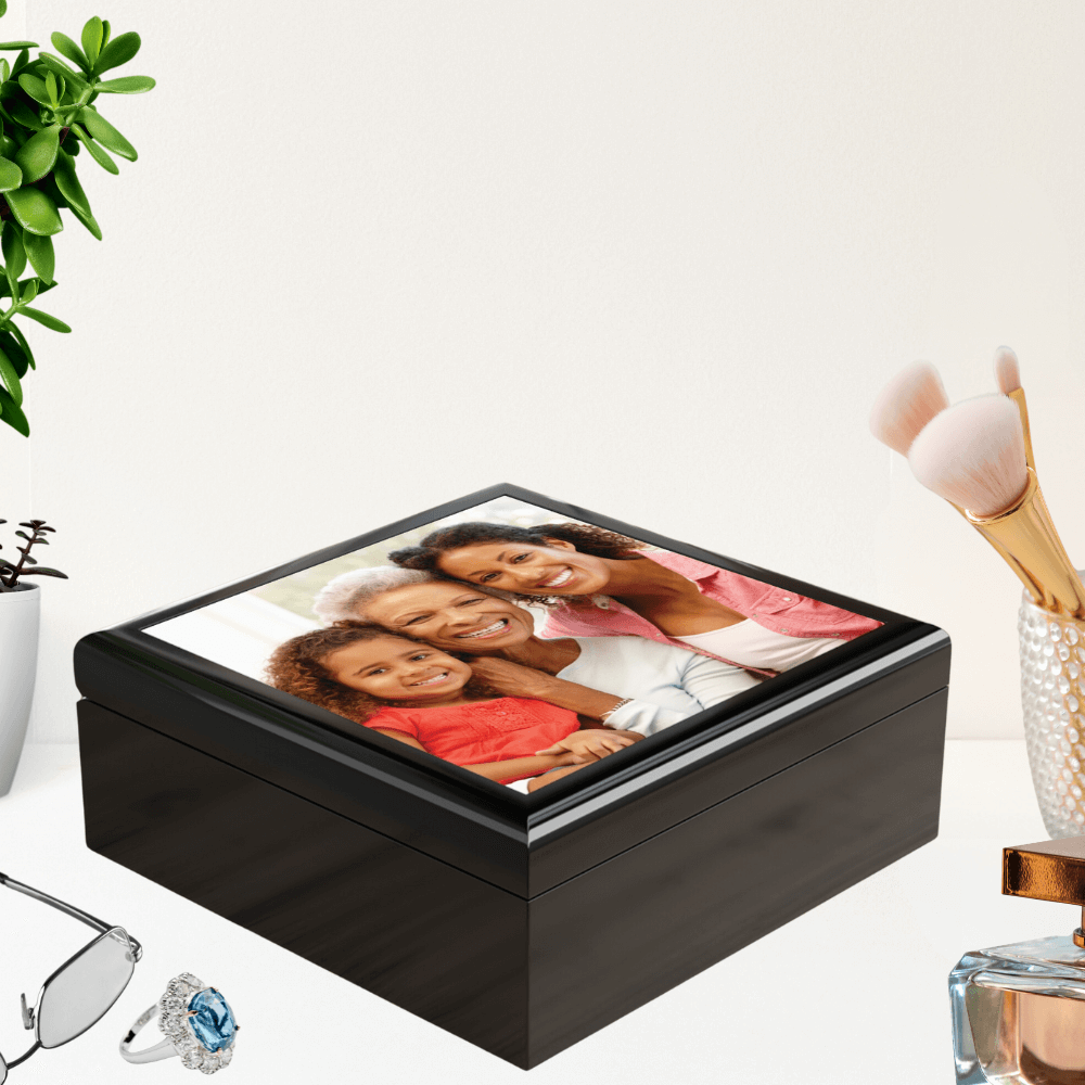 Mother's Day Gift Custom picture jewelry box