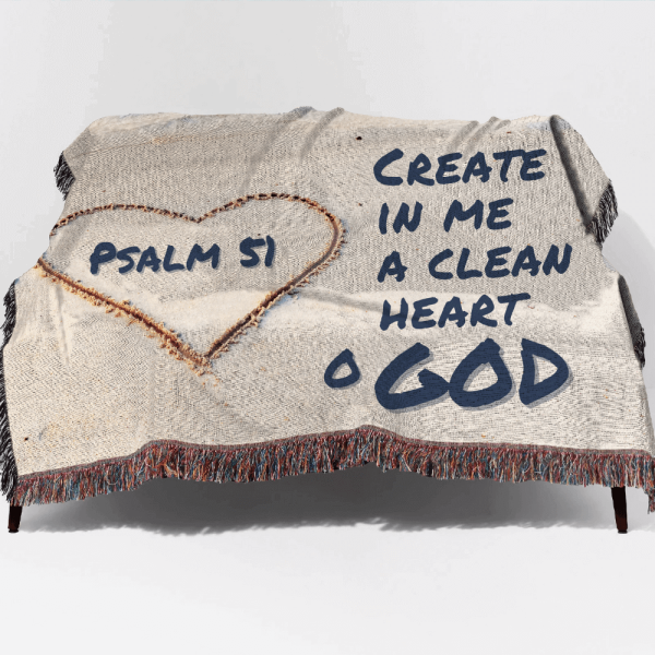 Psalm 51 blanket