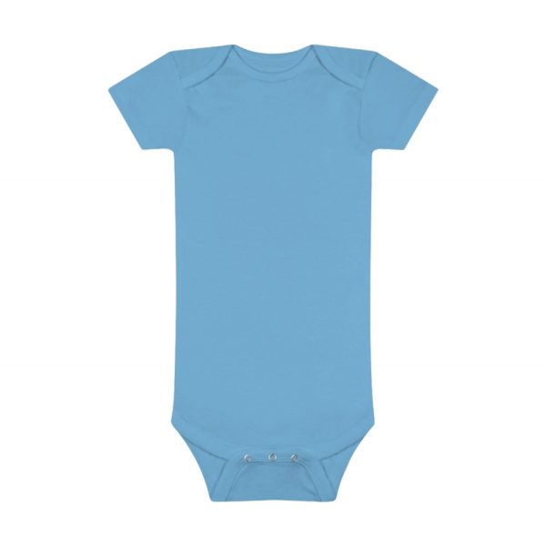 Custom baby blue onesie