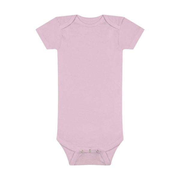 Custom baby onesie Pink