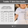 Toddler t-shirt size guide