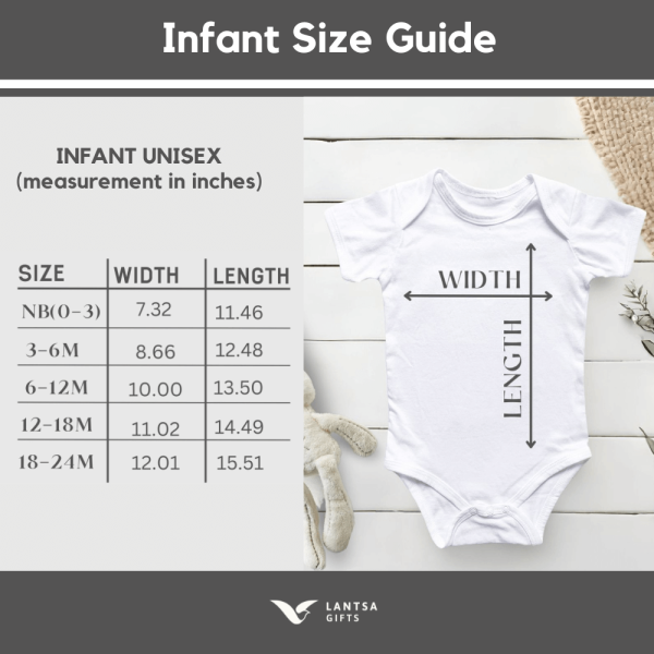 Baby shirt size guide