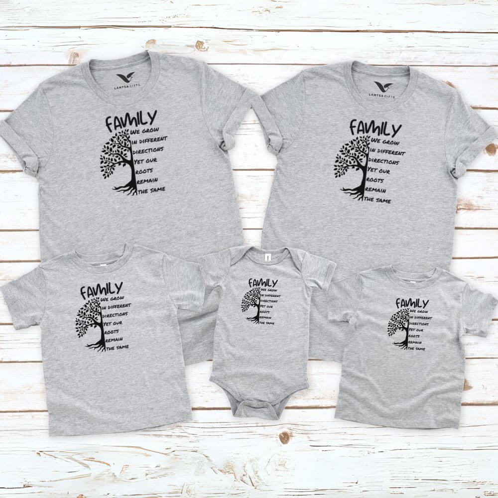 Family tree t-shirt
