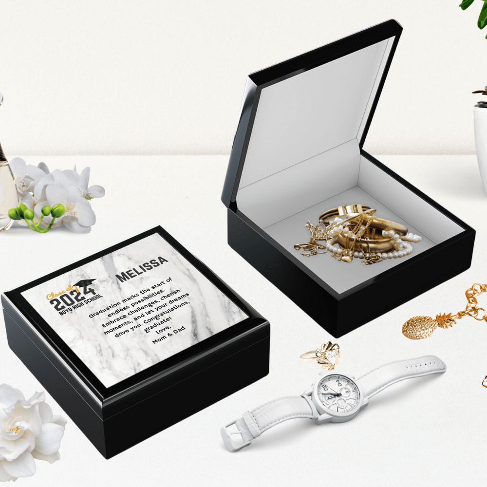 Graduation Personalized Jewelry Box