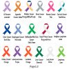 Cancer ribbons